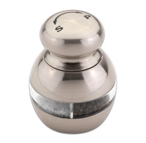 grunwerg salt & pepper mill, 11cm, mirror s/s finish