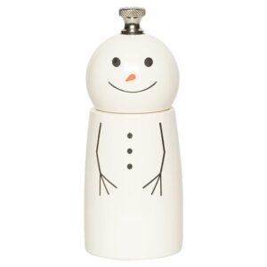 fletchers mill mini snowman pepper mill - 4 inch
