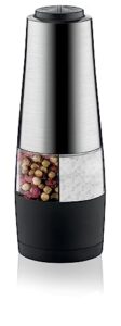 tescoma electric pepper/salt mill, 2 in 1 president, assorted, 9.1 x 9.1 x 21 cm