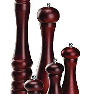 Cole & Mason Precision Grind Forest Capstan Pepper Mill, Stained Beech Wood/Walnut, 31.5 cm