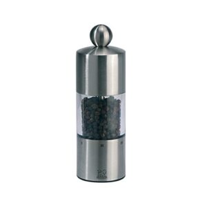 Peugeot Commercy U'Select 6 Inch Pepper Mill, Stainless Steel