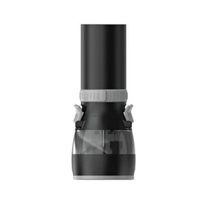 black+decker kitchen wand attachment salt and pepper grinder, adjustable coarseness (bckm101sp)