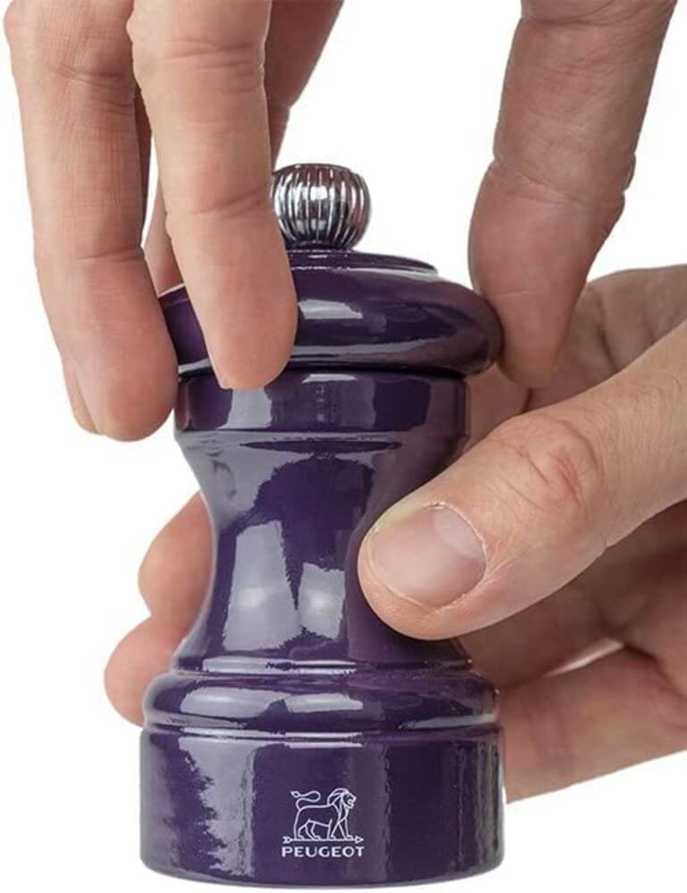 Peugeot Bistro Pepper Mill Eggplant 10cm-4in.