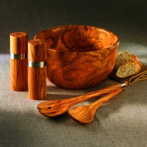 Berard Acero Olive Wood Pepper Mill