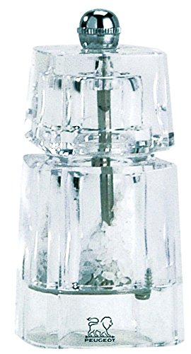 Peugeot Chaumont Acrylic Pepper Mill, 11cm/4-1/2-Inch, clear (940211)