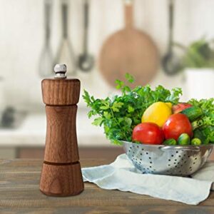 Kamenstein Nottingham Pepper Grinder, 4.5-inch, Wood