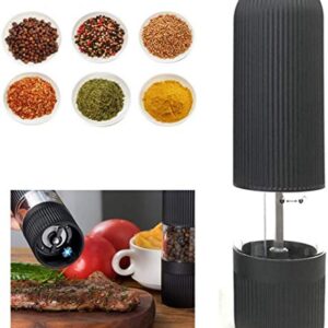 Electric Pepper Grinder Pepper Mill Electric Salt and Pepper Grinder Shakers Automatic Spice Grinder Kitchen Cooking BBQ Tools