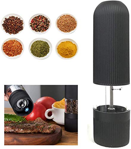 Electric Pepper Grinder Pepper Mill Electric Salt and Pepper Grinder Shakers Automatic Spice Grinder Kitchen Cooking BBQ Tools