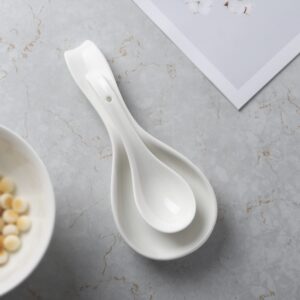 Ceramic Spoon Rests for Kitchen Spoon Rest for Stove Top Countertop Utensil Rest Ladle Spoon Holder for Cooking Home Decor