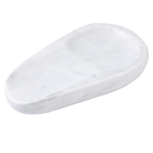 marble spoon rest for stove kitchen heat-resistant heavy duty spoon holder dishwasher safe