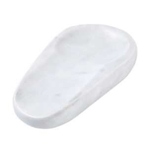 Marble Spoon Rest for Stove Kitchen Heat-Resistant Heavy Duty Spoon Holder Dishwasher Safe