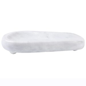 Marble Spoon Rest for Stove Kitchen Heat-Resistant Heavy Duty Spoon Holder Dishwasher Safe