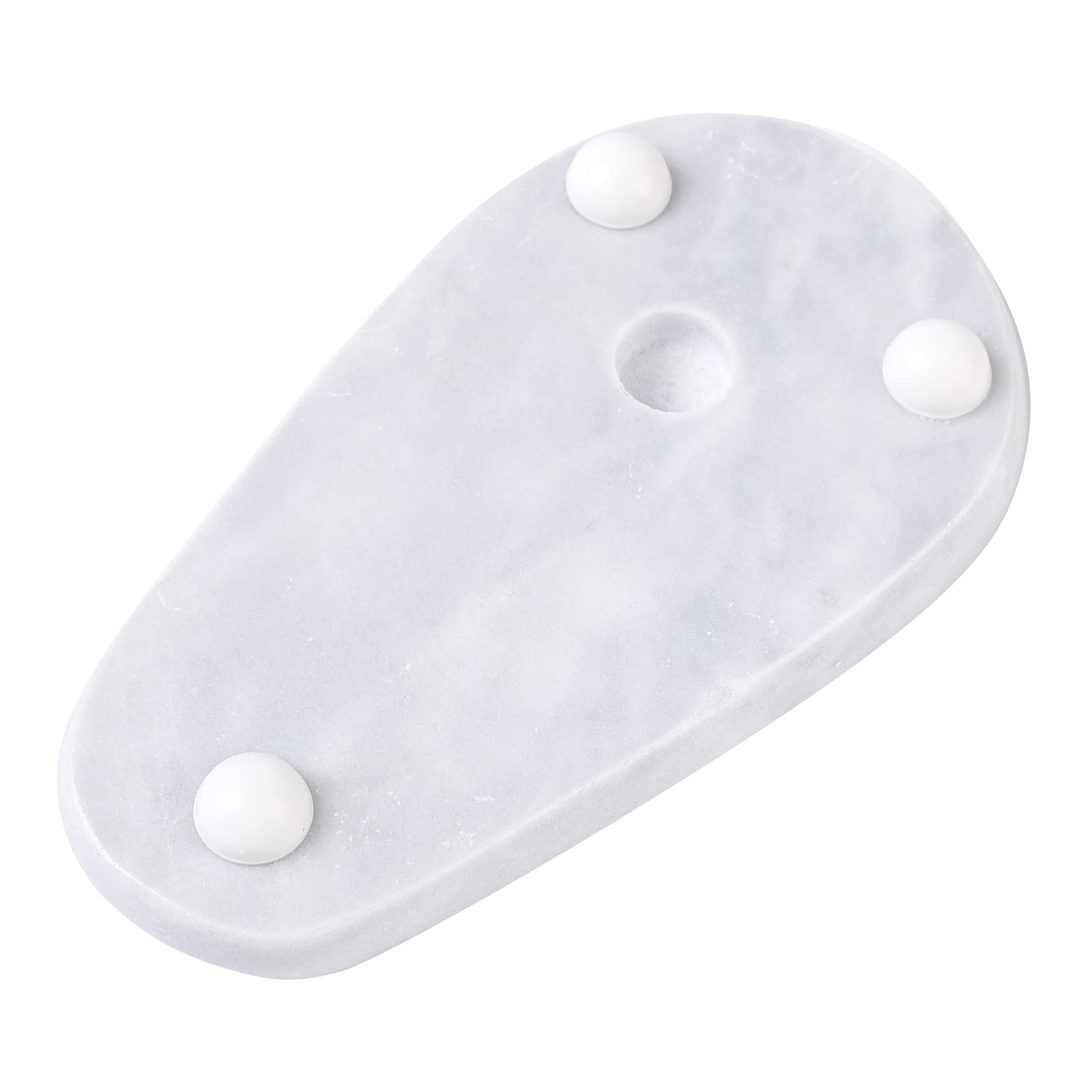 Marble Spoon Rest for Stove Kitchen Heat-Resistant Heavy Duty Spoon Holder Dishwasher Safe