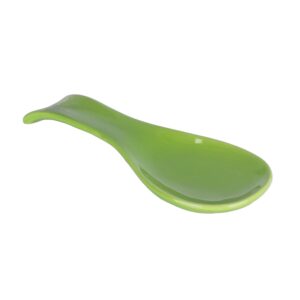 green ceramic spoon rests
