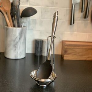 Fox Run Vertical Spoon Holder, 4.75 x 7.5 inches, Stainless Steel