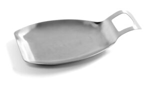 norpro stainless steel jumbo spoon rest, one size, as shown