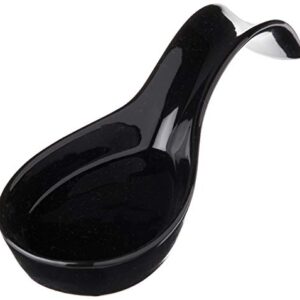 Fox Run Mason Jar Spoon Rest, 7.75 x 2.75 x 1.5 inches, Black