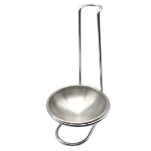 stainless steel spoon rest holder,long handle vertical saving soup ladles holders ladle rest soup ladle holder