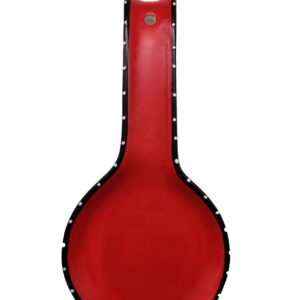 Tuscany Red Ruffle Hand Painted, Ceramic Spoon Rest, 85225 by ACK