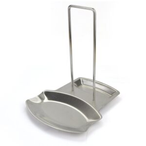 prepworks by progressive lid and spoon rest - stainless steel