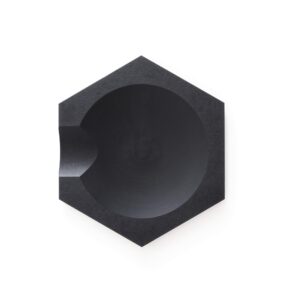 epicurean hexagonal tool rest, 6" x 6", slate
