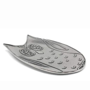 Crosby & Taylor Owl Pewter Spoon Rest