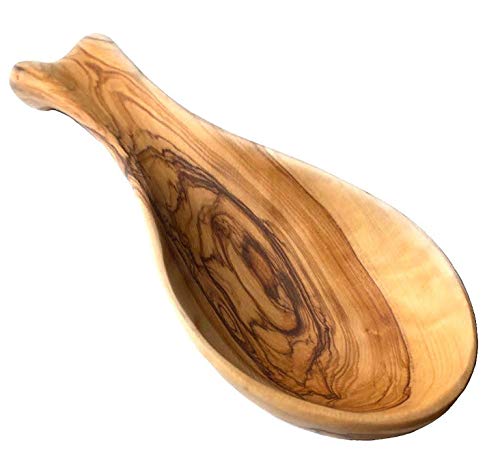 Handmade Olive Wood Kitchen Spoon Rest from Holy Land/Bethlehem