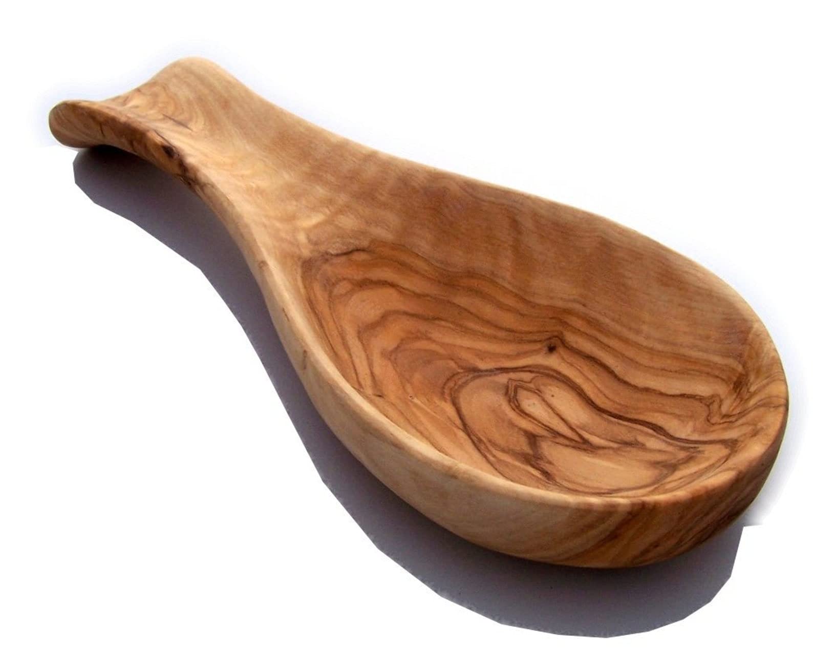 Handmade Olive Wood Kitchen Spoon Rest from Holy Land/Bethlehem