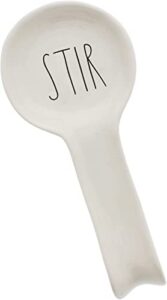 rae dunn stir spoon rest - ceramic