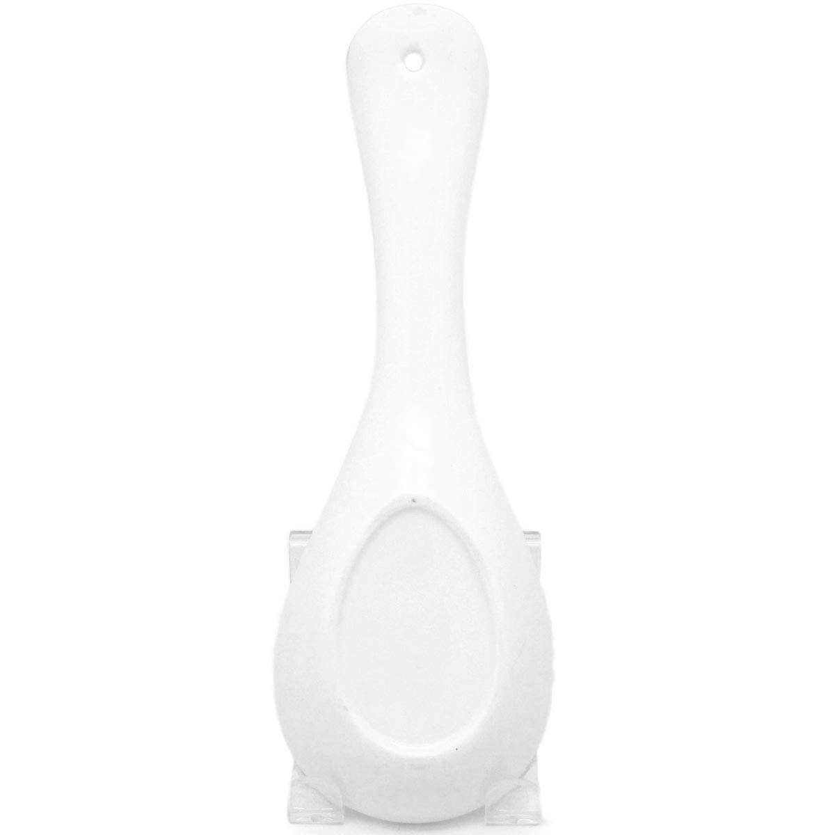 E.H.G - Decorative Ceramic Kitchen Spoon Rest, Guten Appetit' German Kissing Couple Design, 1x3.5x10 Inches - Kitchen Essentials, Kitchen Utensil Holder, Spoon Rest for Stove Top.