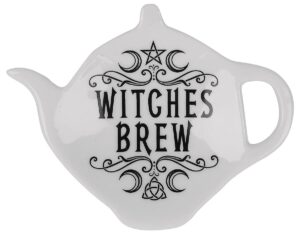 the vault crescent witches brew tea spoon rest holder