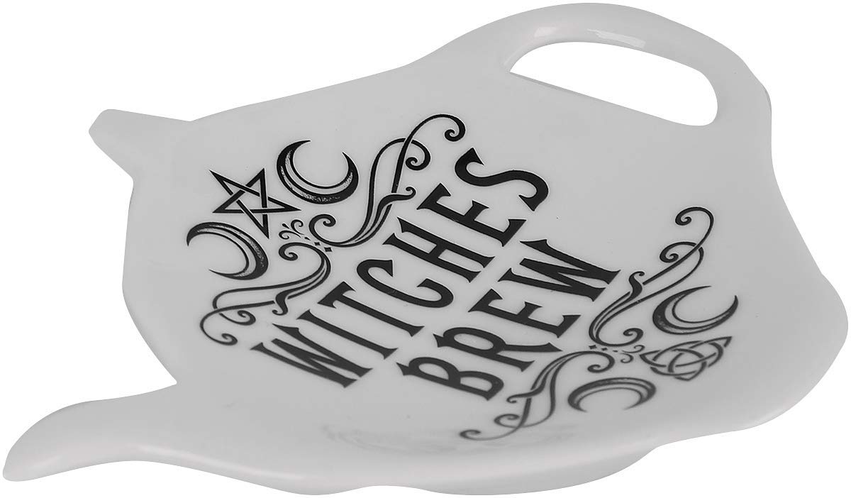 The Vault Crescent Witches Brew Tea Spoon Rest Holder