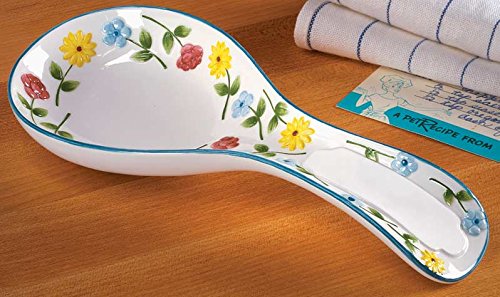 Pers Floral Spoon Rest