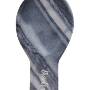 Lexi Home Marble Thankful Engraved 10" Spoon Rest