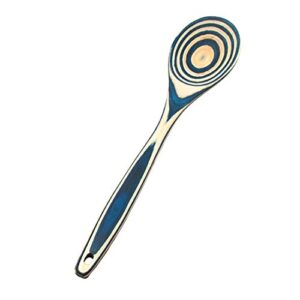 island bamboo blue pakka spoon, 1 ea
