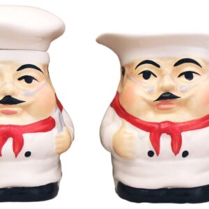 Fat Chef Sugar and Creamer Set