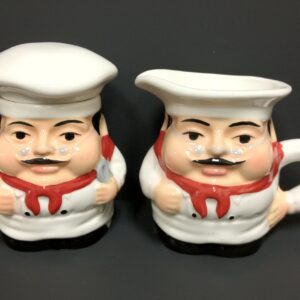 Fat Chef Sugar and Creamer Set