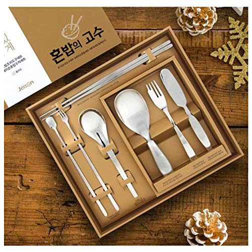 JEISON Indoor Stainless Material Kitchenware Meal Utensils Kitchen Tool Set 7P