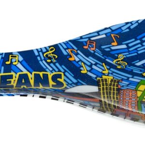 New Orleans Music Sky Mosaic Souvenir Spoon Rest