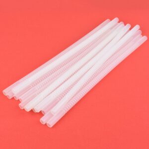 Bendable Straws - 11 inch Long Flexible Straws - Bendy Drinking Straws Reusable - 14 Pack