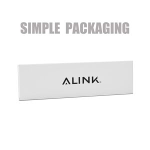 ALINK Clear Straight Glass Drinking Straws, 9" x 10 mm Reusable Smoothie Straws, Set of 4 with Cleaning Brush
