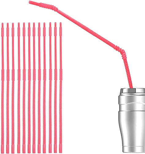 Made in USA Extra Long Reusable Drinking Straws 22 Inches long Ideal for Limited Mobility Situations Dishwasher Safe FDA Grade BPA-Free Material 12 Pieces