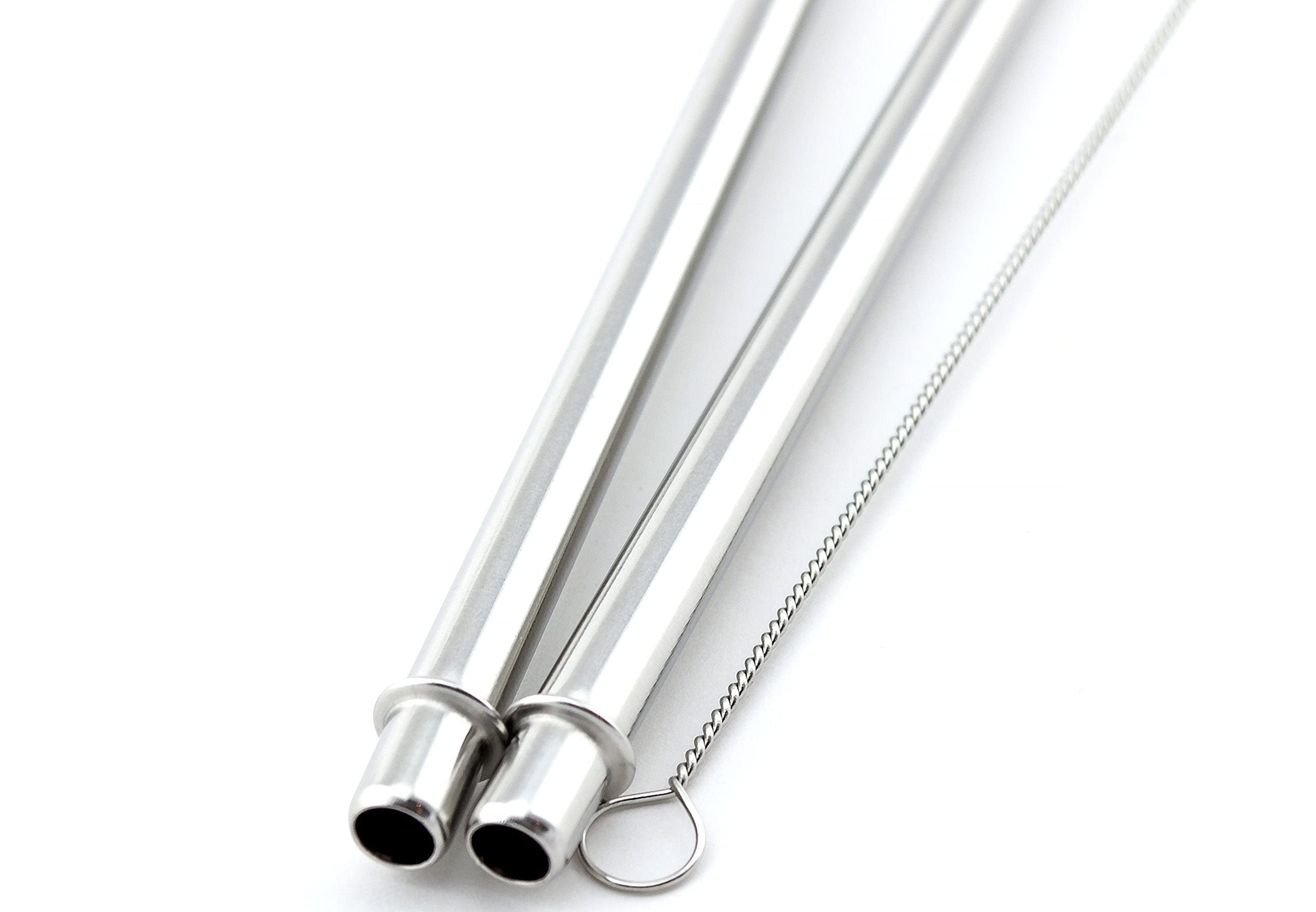 2 Venti Stainless Steel CocoStraw Replacement Straws 2qty For Hot & Cold Travel Mug To-Go Drink Cups