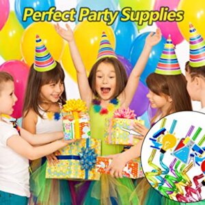 24pcs Science Theme Shaped Straws Reusable Plastic, Drink Cocktail Straws with Cartoon Decorations Kids Mad Scientist Party Supplies Birthday Party Favors