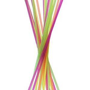 20" Extra Long Neon Straws - Pack of 300ct