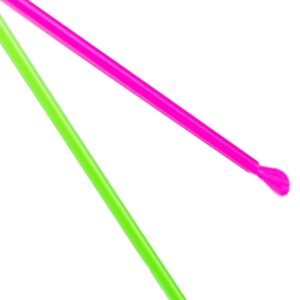 Perfect Stix Concession Spoon Straw, Unwrapped, Assorted Colors, 8" Length (Pack of 400)