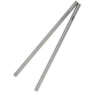 vargo titanium straw (2 pack) - lightweight, durable, and reusable drinking straw