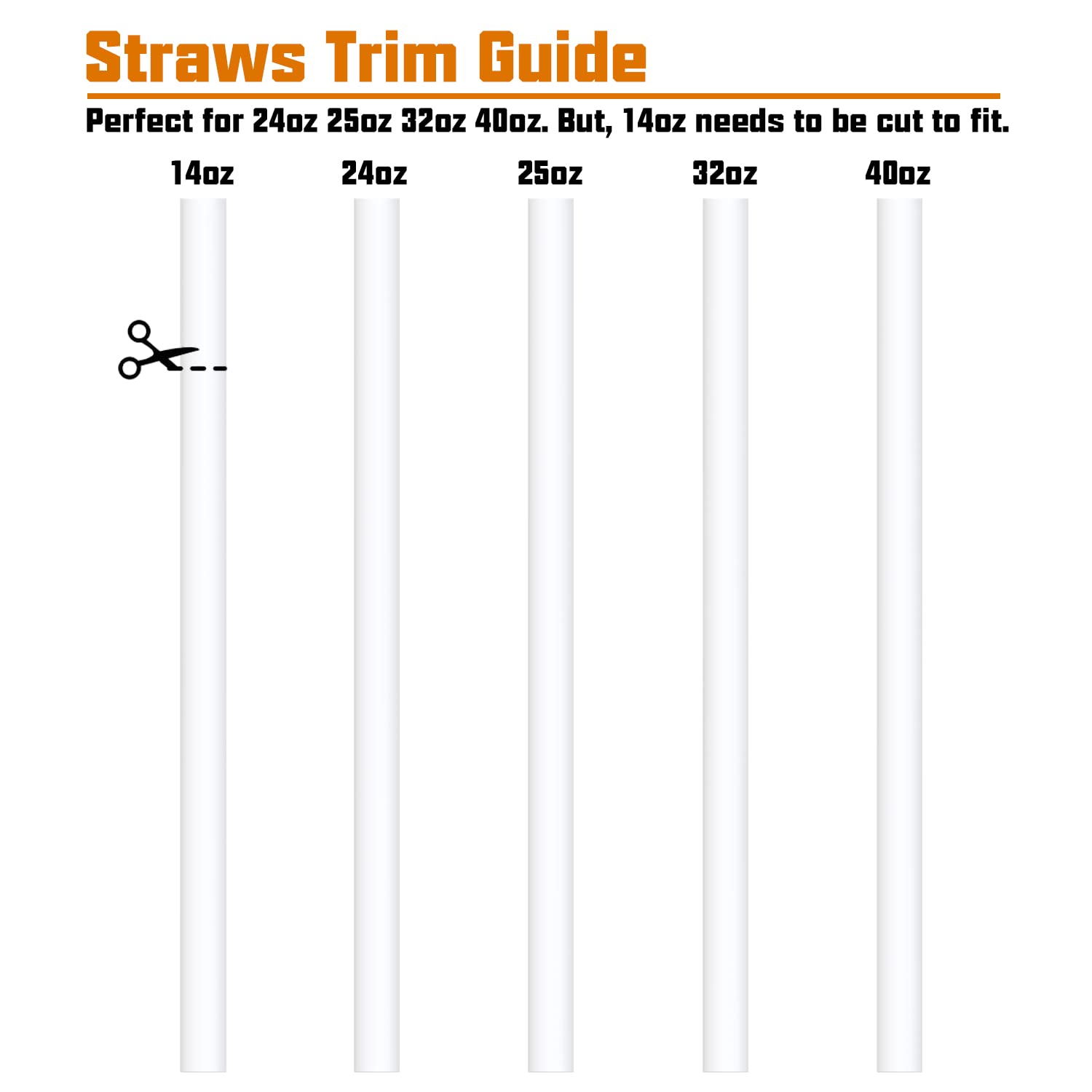 Straw Replacement for Owala Water Bottle 32oz 25oz 24oz 14oz, 6 Pack Reusable Straws with Cleaning Brush for Owala FreeSip Insulated Stainless Steel Water Bottle, Accessories Parts for Owala