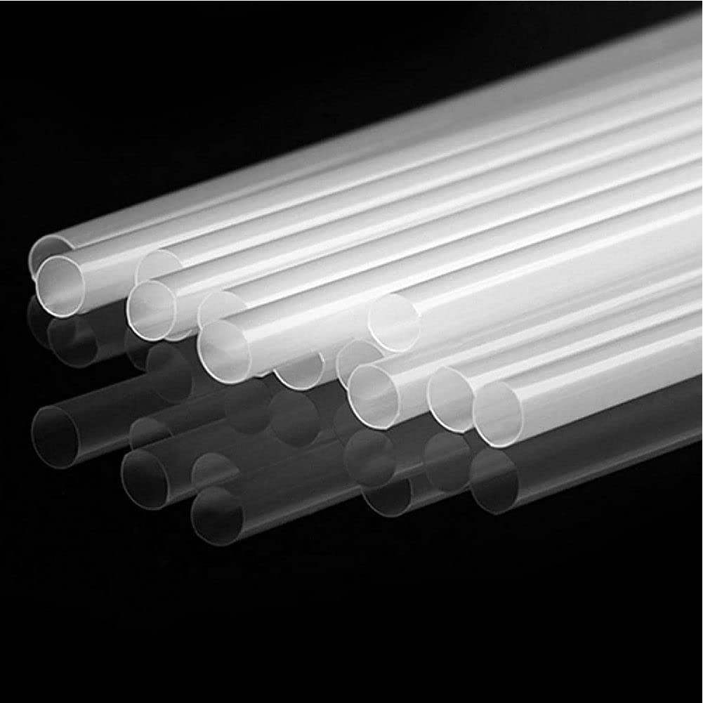 Straws Disposable - BPA-Free Straws - Clear Plastic Straws Individually Wrapped - Restaurant Style Straws - A Fantastic Eco Friendly Alternative to Plastic Drinking Straws (7³/4'' - 300Pcs)