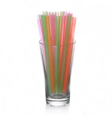 BarConic® 6" Straws - Assorted Neon